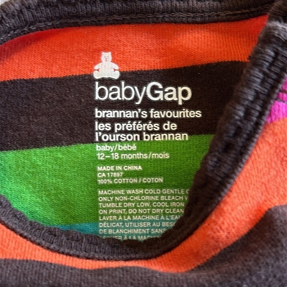 GAP - Baby Onesies with Stars and Stripes and matching long sleeve shirt - Picture 5 of 5